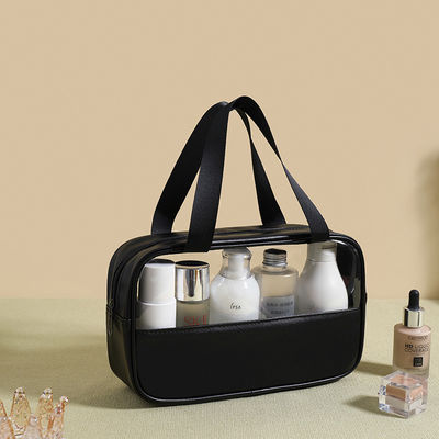 Reiseübersichtliche Kosmetiktasche mit Reißverschluss und Ihrem individuellen Logo-Design