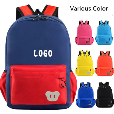 Custom Logo gedruckt Kinder Kinder Schul Rucksack Tasche mit wasserdichtem Zeichentrickmuster