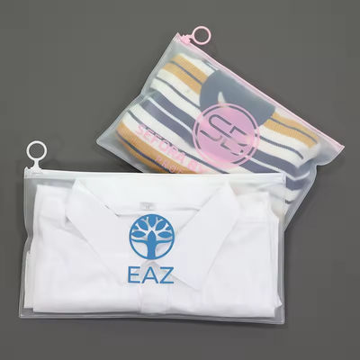 Transparente PVC-Kosmetik-Tasche mit Reißverschluss