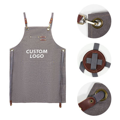 Custom Logo Cross Back Baumwollschürze für Küchenchef im Großhandel Bestellung Lieferung Kauf