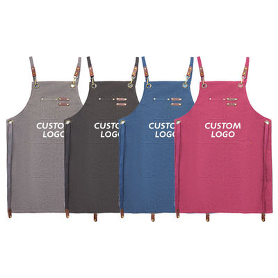 Custom Logo Cross Back Baumwollschürze für Küchenchef im Großhandel Bestellung Lieferung Kauf