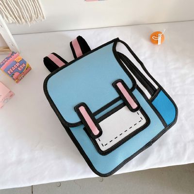 2021 Grundschüler Schultaschen mit Cartoon-Design und wasserdichtem Material