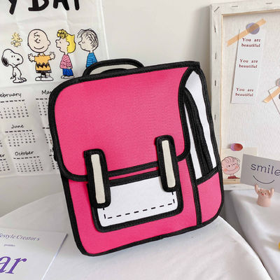 2021 Grundschüler Schultaschen mit Cartoon-Design und wasserdichtem Material