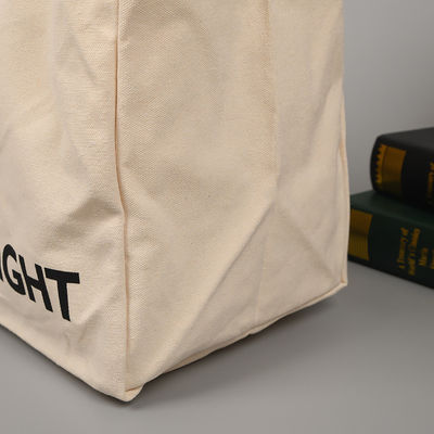 Großkapazität Canvas Shopping Crossbody Tasche mit Zeichentrickmuster und Reißverschluss