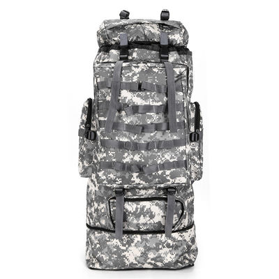 Akzeptable OEM/ODM Tarnmuster 100L Bergsteigertasche für Outdoor-Aktivitäten