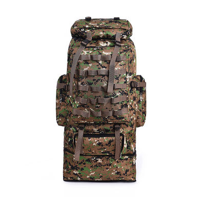 Akzeptable OEM/ODM Tarnmuster 100L Bergsteigertasche für Outdoor-Aktivitäten