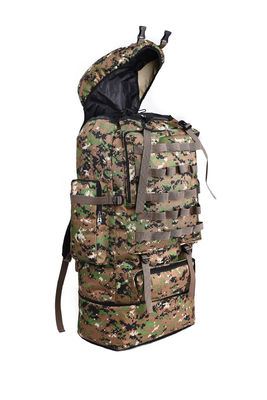 Akzeptable OEM/ODM Tarnmuster 100L Bergsteigertasche für Outdoor-Aktivitäten