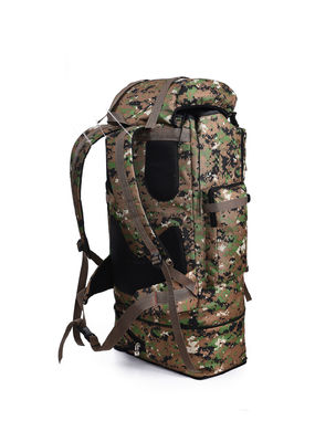 Akzeptable OEM/ODM Tarnmuster 100L Bergsteigertasche für Outdoor-Aktivitäten