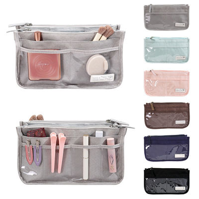 Kleine Mode-Clutch-Kosmetik-Tasche perfekt für die Aufbewahrung von Make-up-Toilettenartikeln unterwegs