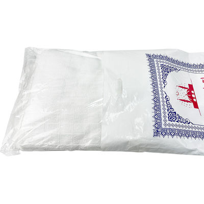 Polyester muslimische weiße Farbe Ihram Handtuch für Männer für Hajj/Ehram und andere Musterart