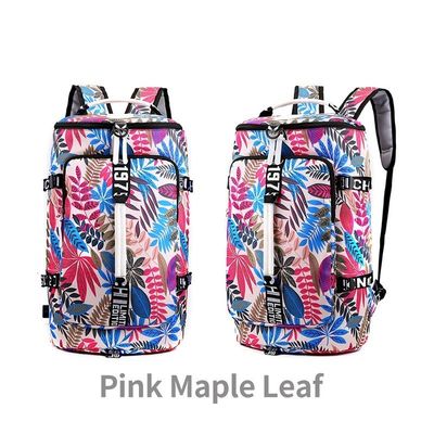 Blumenmuster Bagpack für Frauen Fitnessbeutel für Aktivitäten im Freien und Reisen
