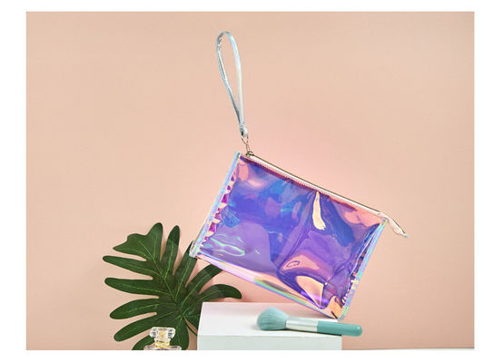 Neueste Mode-Transparente Handgepäck-Zipper-Reise-Kosmetik-Tasche mit benutzerdefiniertem Logo