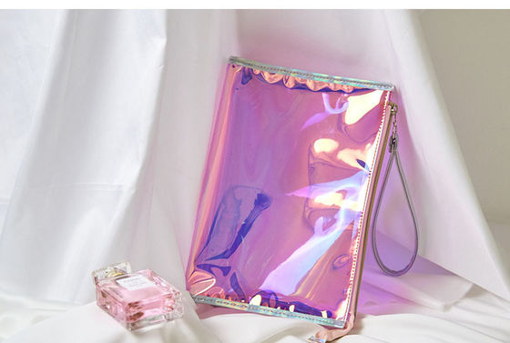 Neueste Mode-Transparente Handgepäck-Zipper-Reise-Kosmetik-Tasche mit benutzerdefiniertem Logo
