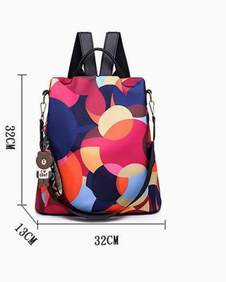 Außenrahmen Schultertasche für Frauen Leichtgewicht Wasserdicht und Diebstahlschutz für Reisen