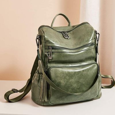 2021 Weiblicher Rucksack Korea Style Trends Weiblicher Rucksack mit Polyester Auskleidungsmaterial