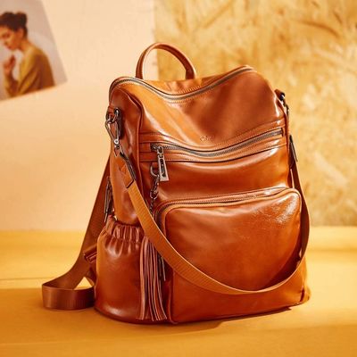 2021 Weiblicher Rucksack Korea Style Trends Weiblicher Rucksack mit Polyester Auskleidungsmaterial