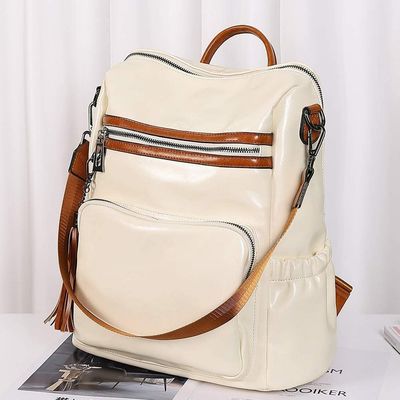 2021 Weiblicher Rucksack Korea Style Trends Weiblicher Rucksack mit Polyester Auskleidungsmaterial