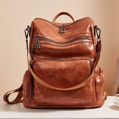 2021 Weiblicher Rucksack Korea Style Trends Weiblicher Rucksack mit Polyester Auskleidungsmaterial