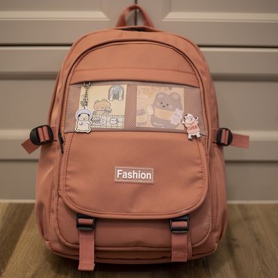 Mode Outdoor Mädchen Wandern Rucksack mit angepasster Farbe und Cartoon-Muster