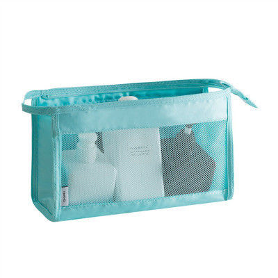 Maschen-Kosmetik-Tasche Reise-Portable Storage Organisator Toilettenbeutel Leere Make-up-Tasche