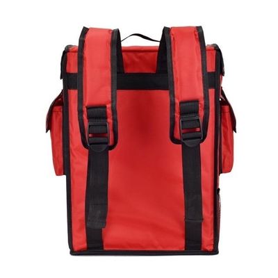 Mehrschichtiger Warmlieferrucksack mit Plus-Taschenhalter für Thermalgetränke