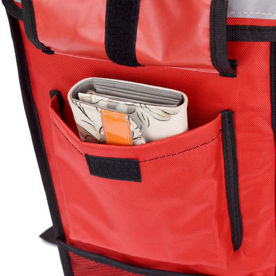Mehrschichtiger Warmlieferrucksack mit Plus-Taschenhalter für Thermalgetränke
