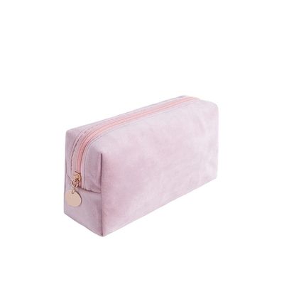 Soft-Loop-Stil Samt Tasche für benutzerdefinierte Make-up und personalisierte Brautjungfer Geschenke