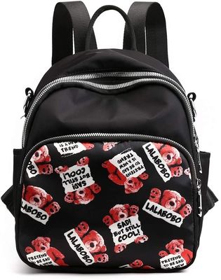 Kleiner Rucksack für Frauen Mädchen Mini-Nylon-Tagesack Mehrfunktionsreisetasche