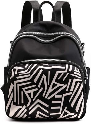 Kleiner Rucksack für Frauen Mädchen Mini-Nylon-Tagesack Mehrfunktionsreisetasche