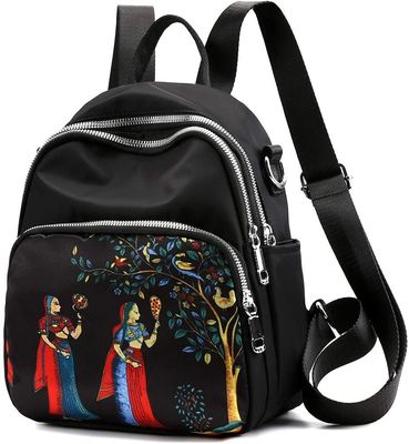 Kleiner Rucksack für Frauen Mädchen Mini-Nylon-Tagesack Mehrfunktionsreisetasche