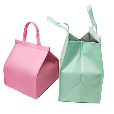Custom Logo akzeptiert Isolierter Lunch-Cooler-Tasche Steif mit Aluminiumfolie Öko-freundlich