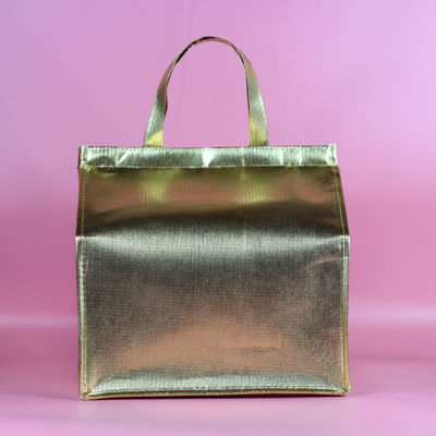 Custom Logo akzeptiert Isolierter Lunch-Cooler-Tasche Steif mit Aluminiumfolie Öko-freundlich