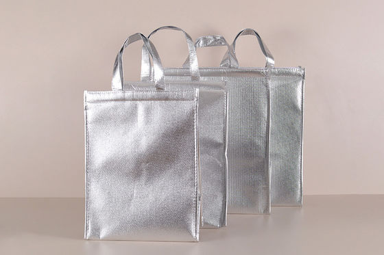 Custom Logo akzeptiert Isolierter Lunch-Cooler-Tasche Steif mit Aluminiumfolie Öko-freundlich