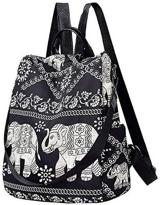 Innere Schlitze Tasche Frauen Oxford Plaid Rucksack Handtasche für Anti-Diebstahl Reiseschule