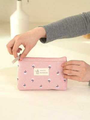 Personalisierbare tragbare Kosmetiktasche für Frauen