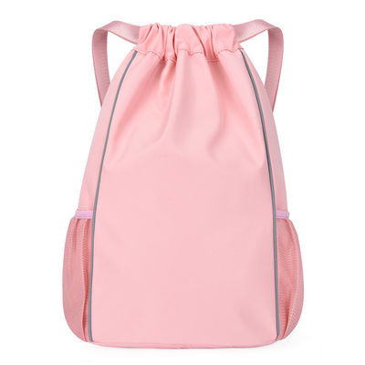String Schließung Outdoor-Aktivitäten Rucksack mit Volleyball-Design und Laptop-Abteil