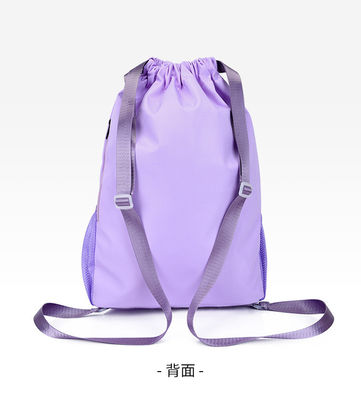 String Schließung Outdoor-Aktivitäten Rucksack mit Volleyball-Design und Laptop-Abteil