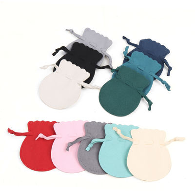 Customized Logo Seide Satin Staub Samt Tasche Schnüren Tasche Schmuck andere Dekoration