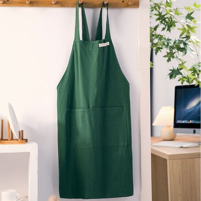 Besondere Baumwollschürze mit Tasche für Zuhause Restaurant Bar Cafe Uniform
