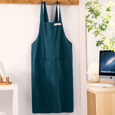 Besondere Baumwollschürze mit Tasche für Zuhause Restaurant Bar Cafe Uniform