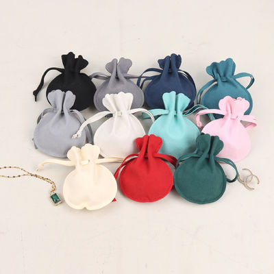 Customized Logo Seide Satin Staub Samt Tasche Schnüren Tasche Schmuck andere Dekoration