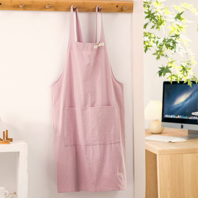 Besondere Baumwollschürze mit Tasche für Zuhause Restaurant Bar Cafe Uniform