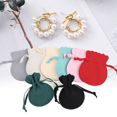 Customized Logo Seide Satin Staub Samt Tasche Schnüren Tasche Schmuck andere Dekoration