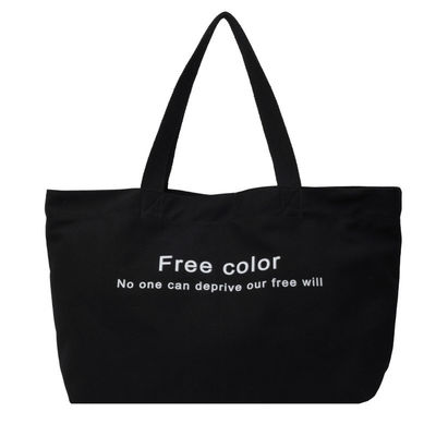 Modische Druckmuster Leinwand-Tote-Tasche für Frauen Übergröße Wochenend-Lebensmittel-Handtasche