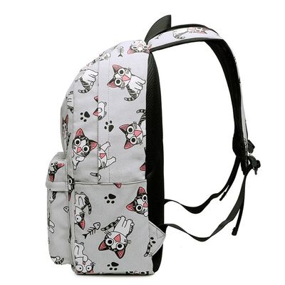 Schultasche Kinder Nylon Kindergarten Zeichentrickfilm Tier Rucksack mit verstellbaren Gurten