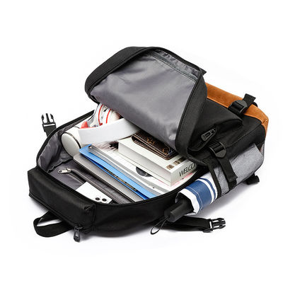 Wandern Klettern Wasserdicht Männer Rucksack mit hartem Griff und Polyester-Verschlag