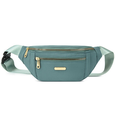 Custom Logo einfache Reißverschluss Taille Tasche Portable Outdoor Tasche Bum Tasche zum Laufen