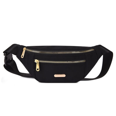 Custom Logo einfache Reißverschluss Taille Tasche Portable Outdoor Tasche Bum Tasche zum Laufen