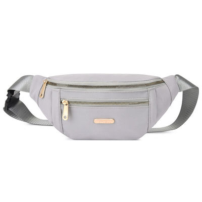 Custom Logo einfache Reißverschluss Taille Tasche Portable Outdoor Tasche Bum Tasche zum Laufen
