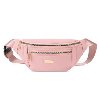 Custom Logo einfache Reißverschluss Taille Tasche Portable Outdoor Tasche Bum Tasche zum Laufen